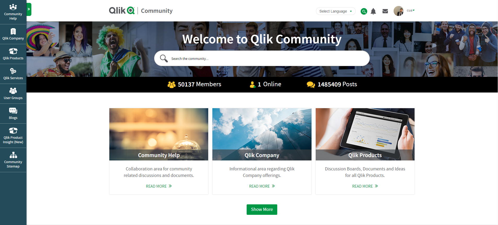 New Qlik Community Homepage.png